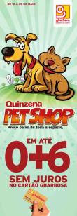 Campanha GBarbosa PetShop 2011